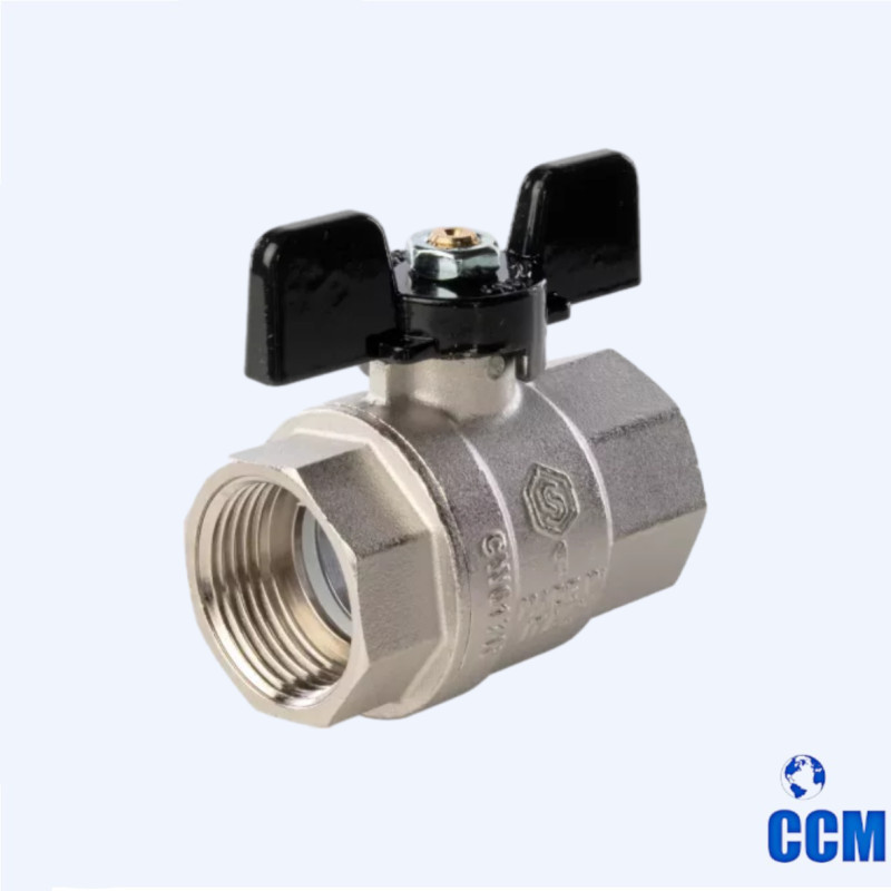 Кран шаровый вн/вн 3/4 (Ду20) б.(Bugatti) 03020067 (14/56)