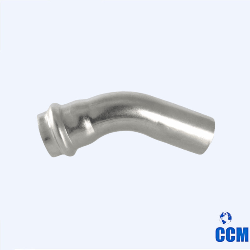 Угольник 45° вн.-нар. нерж. сталь 76.1а х76.1 VTi.958.I.007676