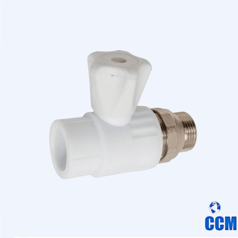 Кран шаровый (прямой) накид.гайка 25х3/4 w (V) (50/10)