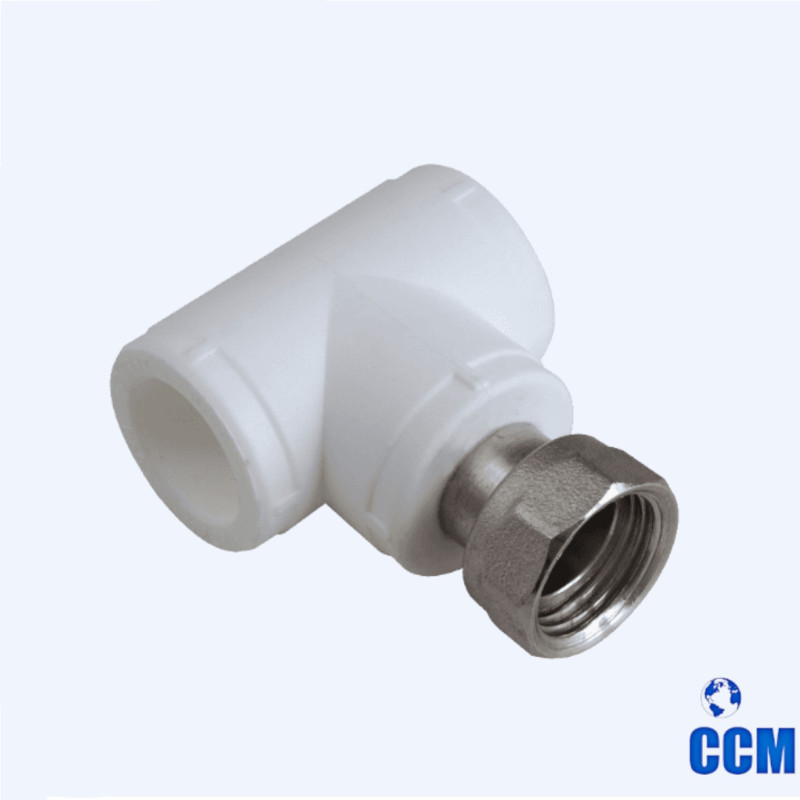 Тройник комб с нак.гайкой 25*1 w (V)