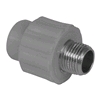 Муфта комб. 20х1/2 НР серая (Ч)