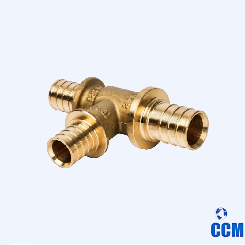 Тройник 20 латунь акс. (RITABLE) 110271104202020