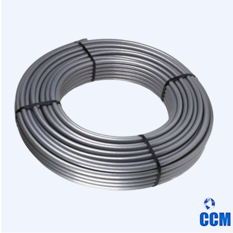 Труба стабильная PE-Xa/Al/PE-RT 16,2x2,6 (STOUT) бухта 100 м серая SPS-0002-001626