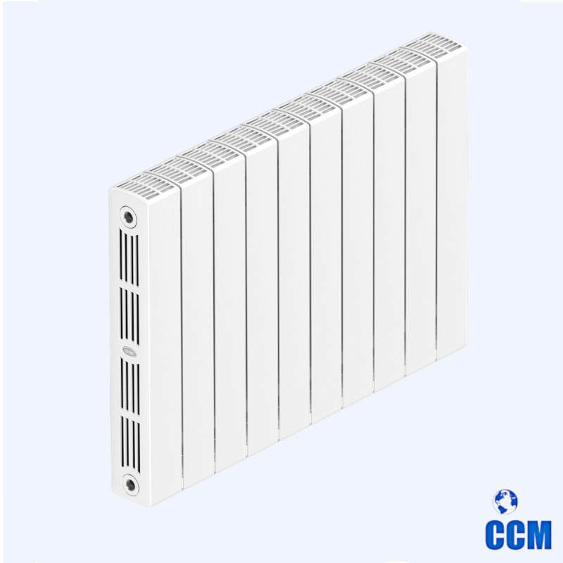 Радиатор биметал.RIFAR SUPReMO 800 бок. подкл. (10 секц.) белый 4RS80-10