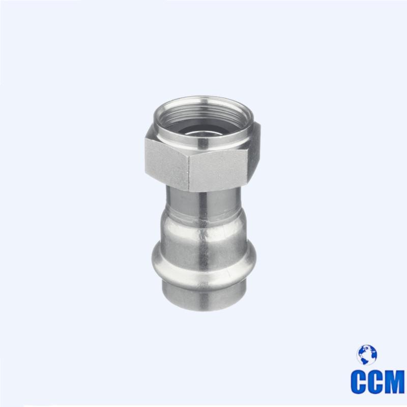 Соединитель с накидной гайкой нерж. сталь 54х2" VTi.908.I.005409