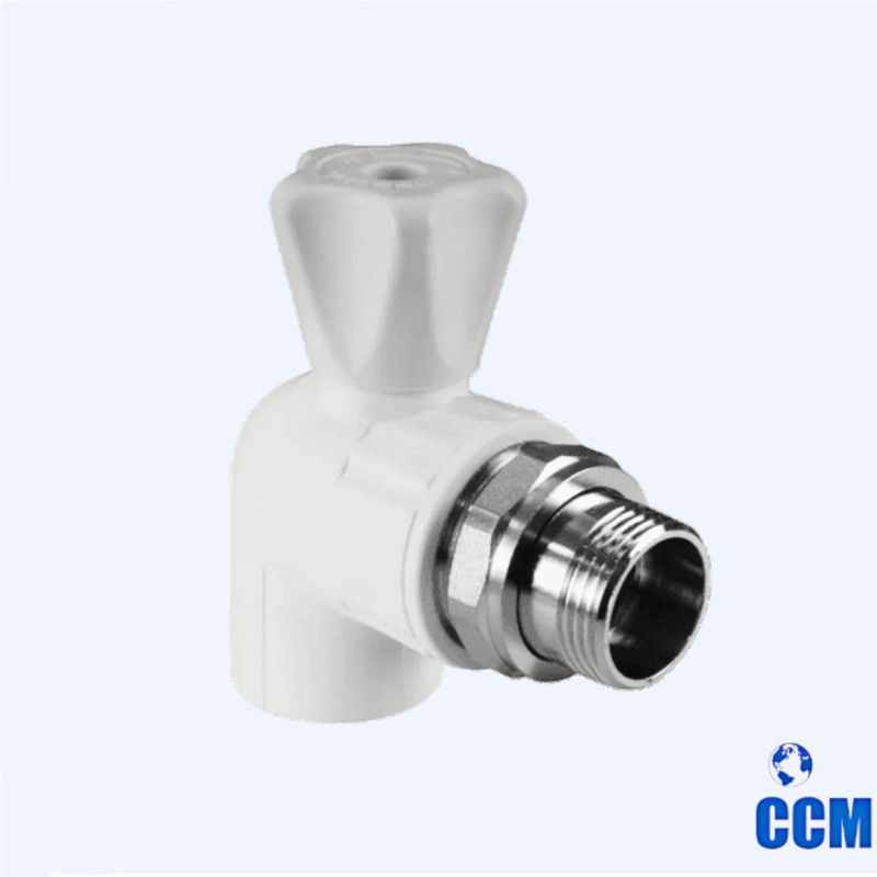 Кран шаровый (угловой) накид.гайка 25х3/4 w FD (50)