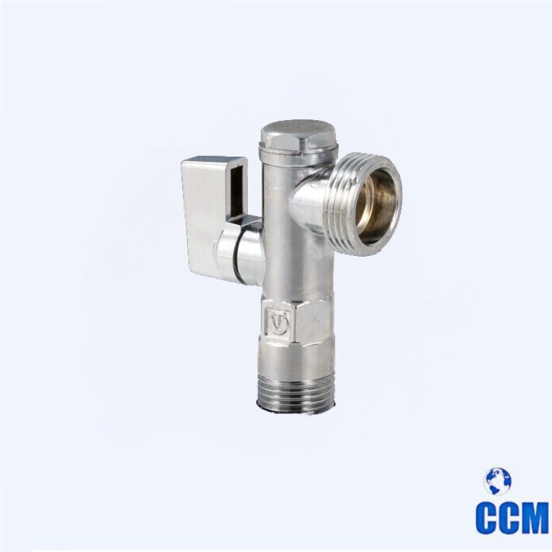 Кран шаровый угловой с фильтром для подключ. с/т приборов 1/2"хМ10