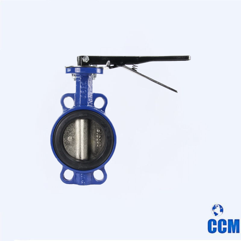 Затвор пов.межфл BUV-VF826D080H DN080 PN16/10 корпGG25/дGGG40/седло EPDM цв синий RAL5005 11х11/39Нм