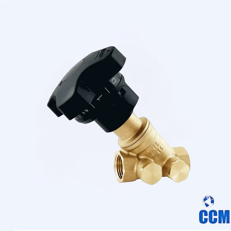 Клапан балансировочный ручной латунь РОСКЛАПАН RF-BV DN50, Pn16 G2" RF0227565