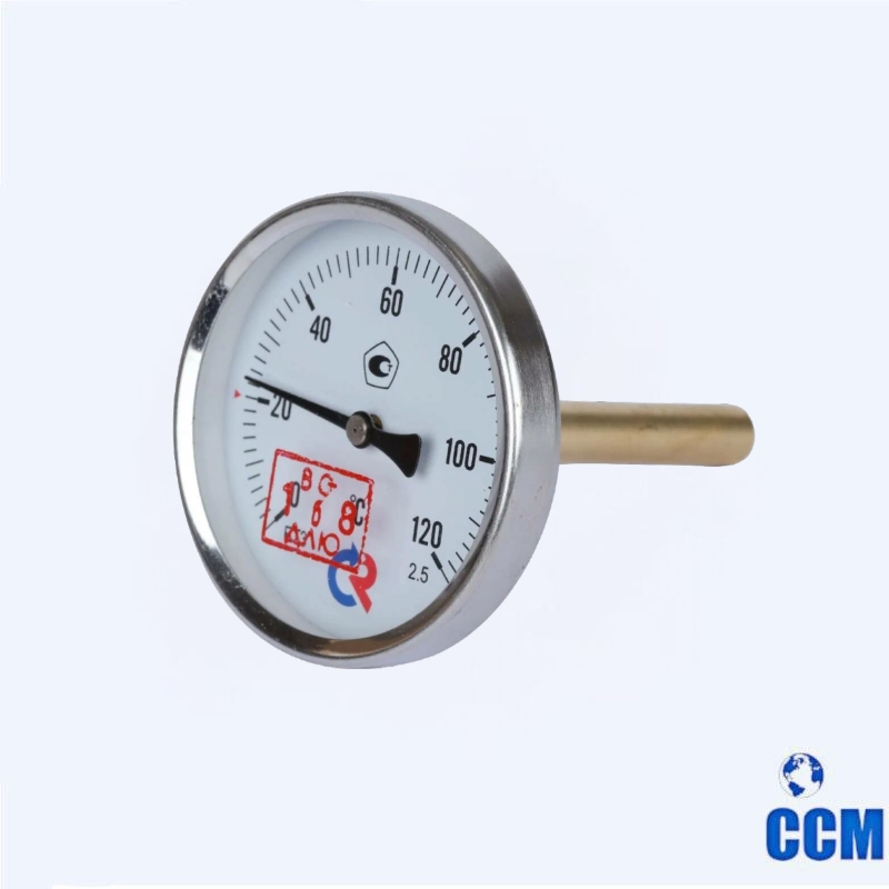 Термометр биметаллический 63мм БТ-32.211(0-120C) G1/2 кл.2,5 Росма 00000002443