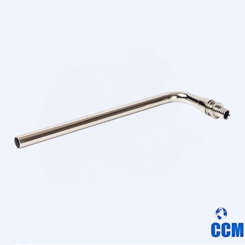 Трубка для подкл-я радиатора, Г-образ. 16х15 L250 для труб из сш/пол. акc. ROMMER RFA-0025-001625