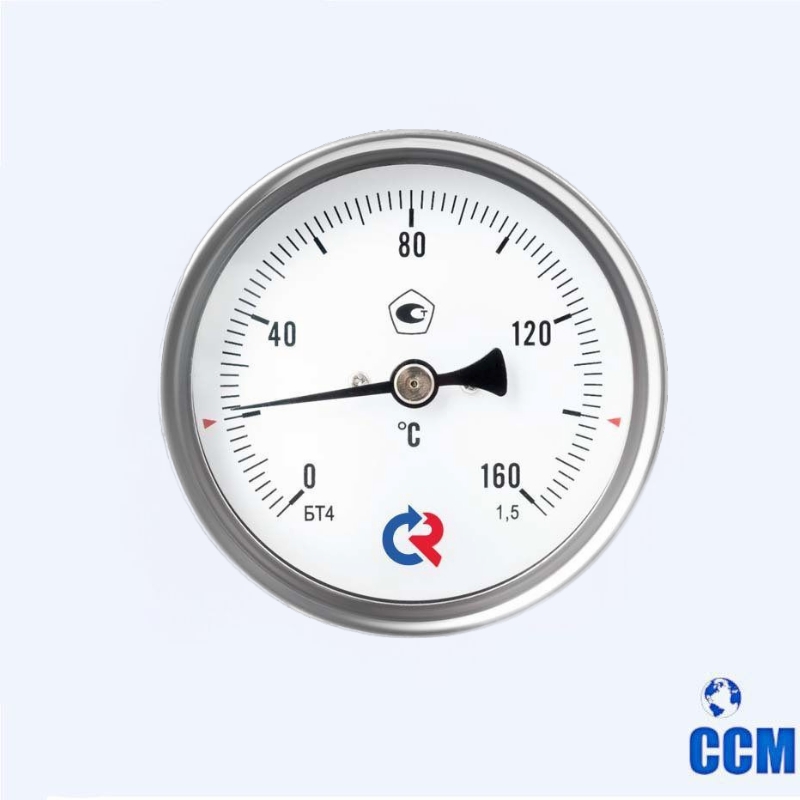 Термометр биметаллический 64мм БТ-41.211-64 (0-160C) G1/2 кл 1,5 Росма 00000002472