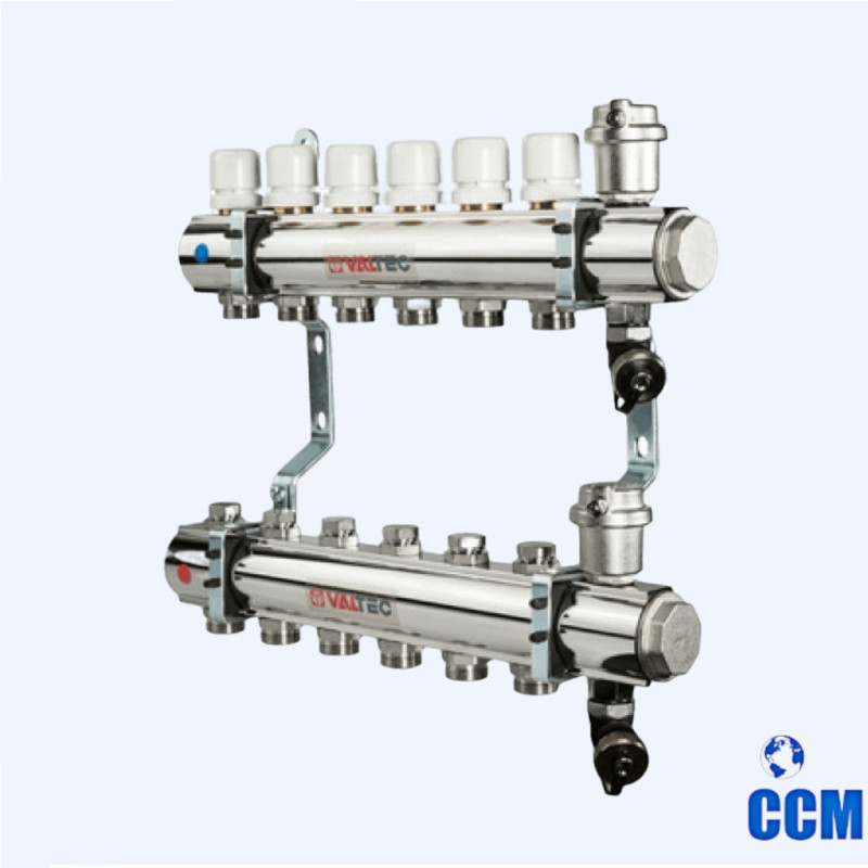 Группа коллекторная 1", 6x3/4", "евроконус" VTc.594.EMNX.0606