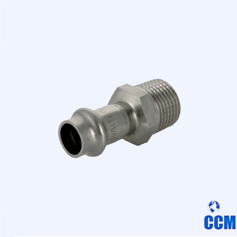 Соединитель нерж. сталь с нар.р. 15х1/2" VTi.901.I.001504