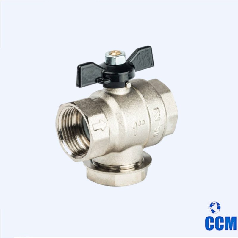 Кран шаровый с фильтром 1 (Ду25) б.(STOUT) SVF 0002 000025
