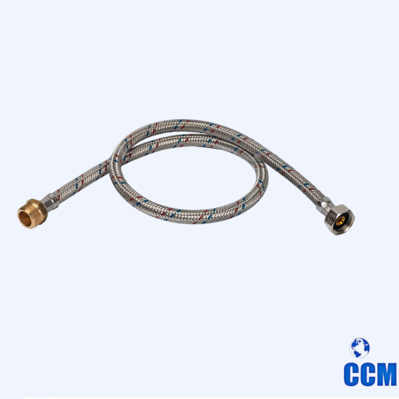 Гибкая подводка для воды НР 1/2 х ВР 1/2, L=800 мм STOUT SHF-0088-081515