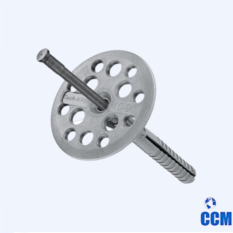 Дюбель-гвоздь для изоляции 10х120 с пластиковым гвоздем (50шт)