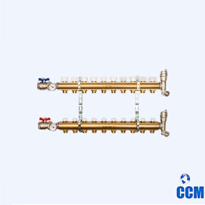 Группа коллекторная STOUT 1" 3/4x10 без расходомеров из латуни SMB 0468 000010