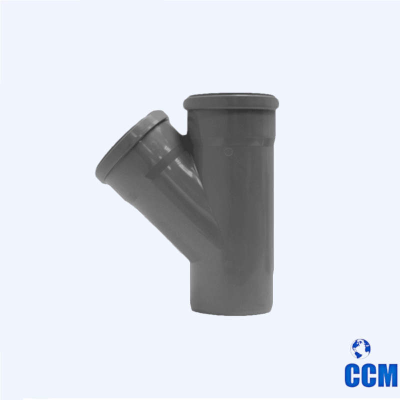 Тройник 45 40-40 вн.канализ.(200/8) VALFEX
