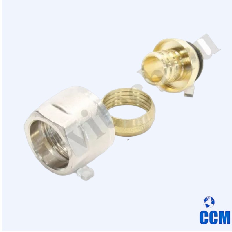 Фитинг компрессионный для труб PEX 20х2,8х3/4 евроконус GF 330080N052028A