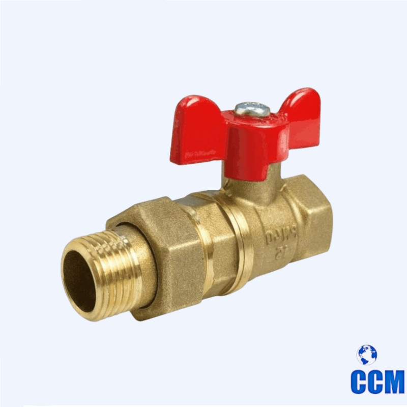 Кран шаровый вн/нр с амер. 3/4" (PN40) б (VALFEX) N/P59 (56/14)