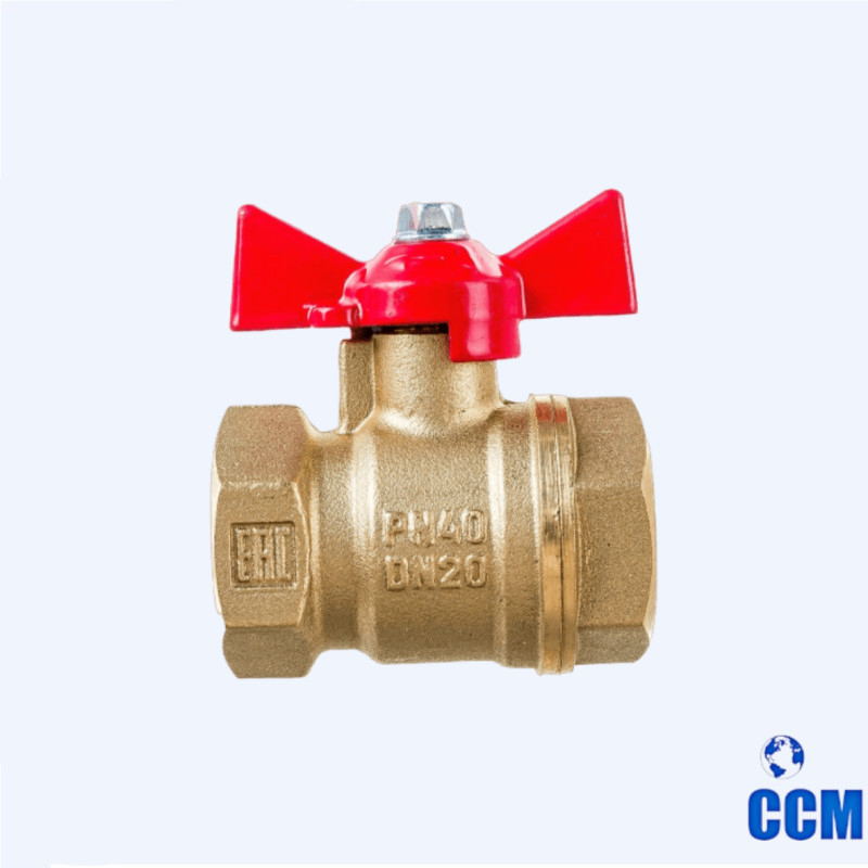 Кран шаровый вн/вн 3/4" (PN40) б. (VALFEX) N/P59 (80/20)