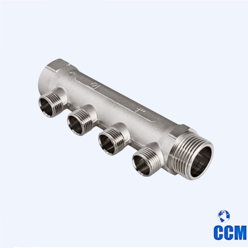 Коллектор лат. 3/4", 3x1/2"нр VTc.500.N.0503