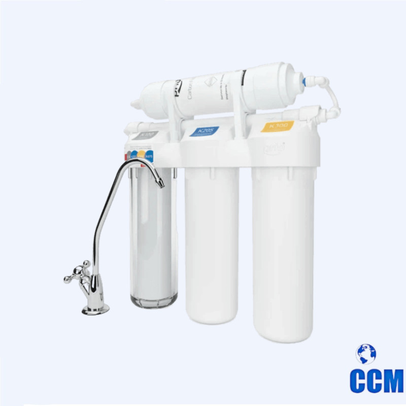 Фильтр под мойку 1/2'' четырехступ. хол. вода 10" PRAKTIC PRIO (НОВАЯ ВОДА) (ЕU312)