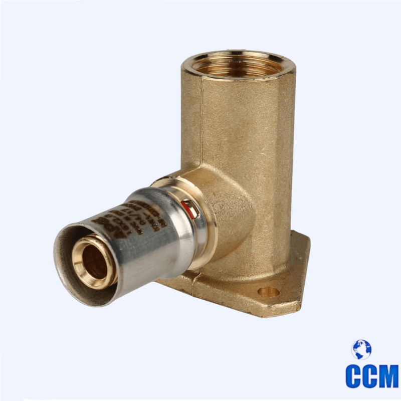 Угольник STOUT наст. с креп. удл. 1/2"х16 для МП труб прессовой SFP-0012-001216