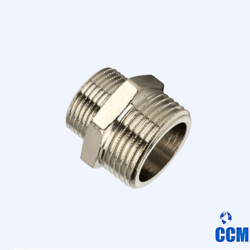 Бочонок перех. нр/нр 1/2"х1" НИКЕЛЬ VIER SHN53