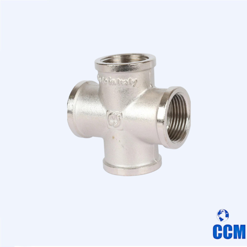 Крестовина ВВ никелированная 1/2 STOUT SFT-0031-000012