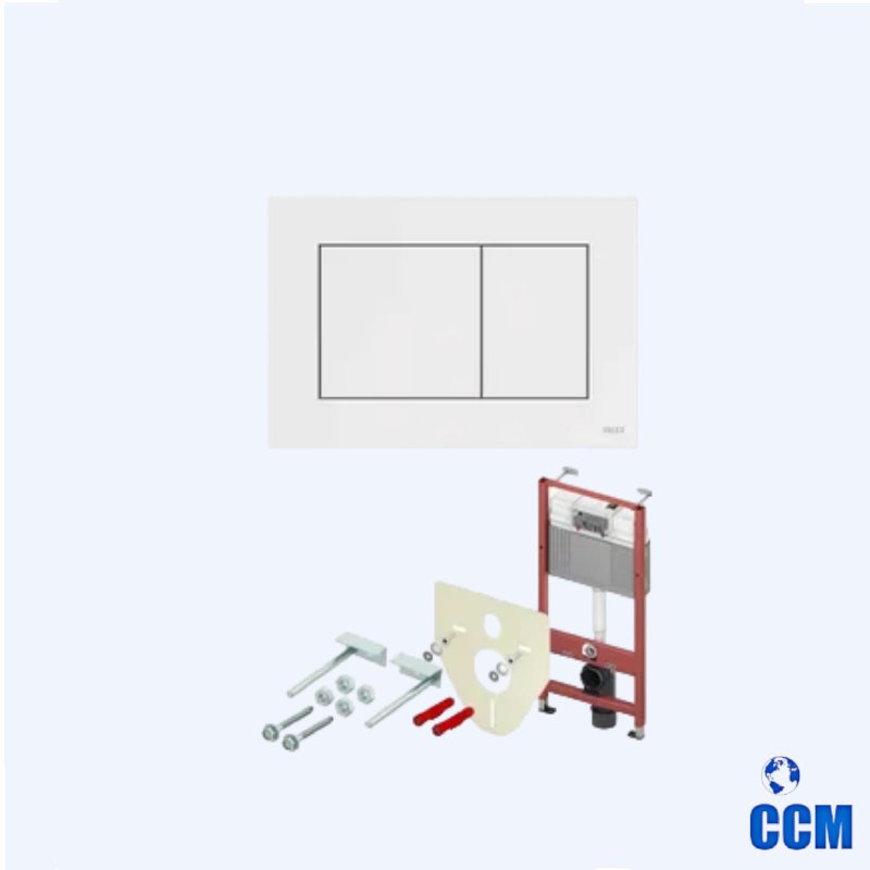 СЕТ Инсталляция Sava Fix Slim + клавиша смыва Smart белый глянец SET40006470